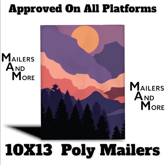 25 10X13 5 Designs 5 Each City to Country Variety Pack MAILERS, Envelopes, Bags - Picture 4 of 6